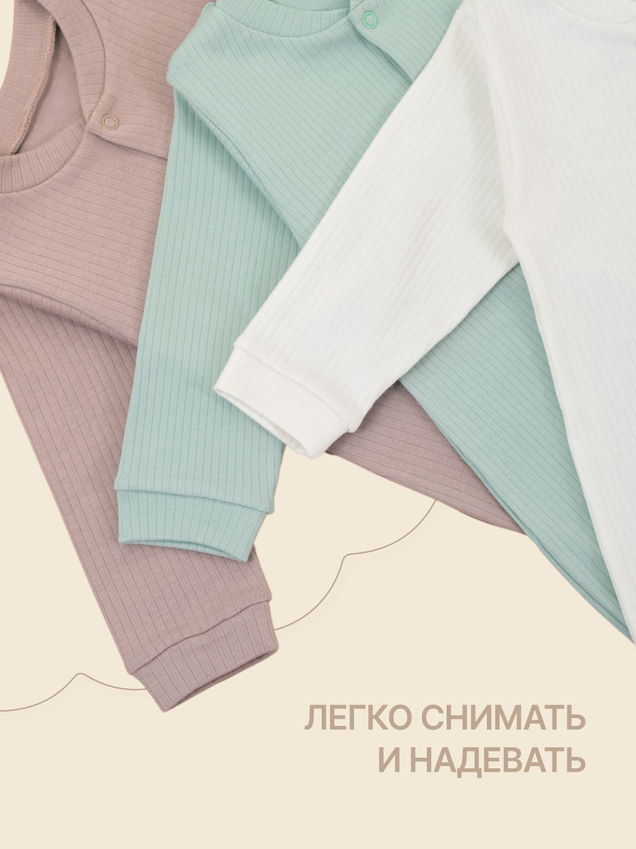 Комбинезон 3 шт MomKid N-MinkyV-2 - фото 5