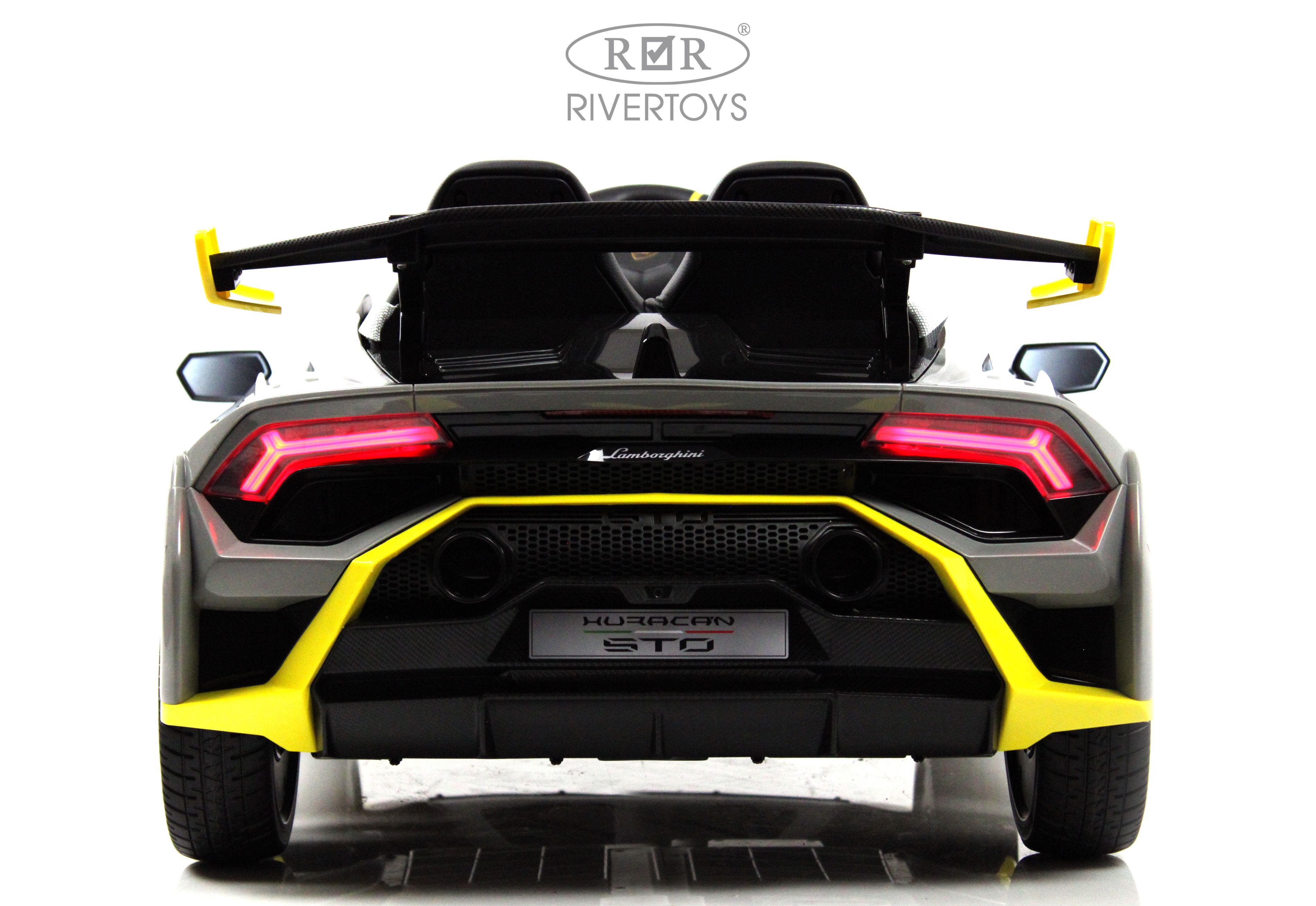 Электромобиль RIVERTOYS Lamborghini E888EE-GRAY С пультом ДУ - фото 21