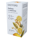Напиток чайный EASTFORD Корень имбиря с цедрой лимона 12пак*6г