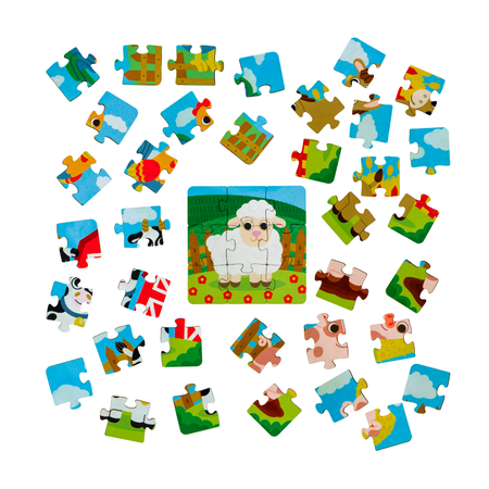 Пазл Active Puzzles деревянный