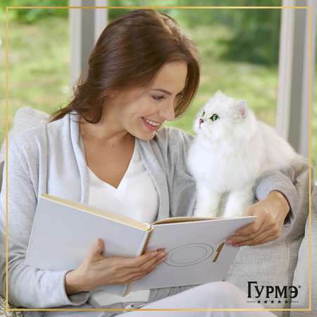 Корм для кошек Гурмэ 75г с лососем