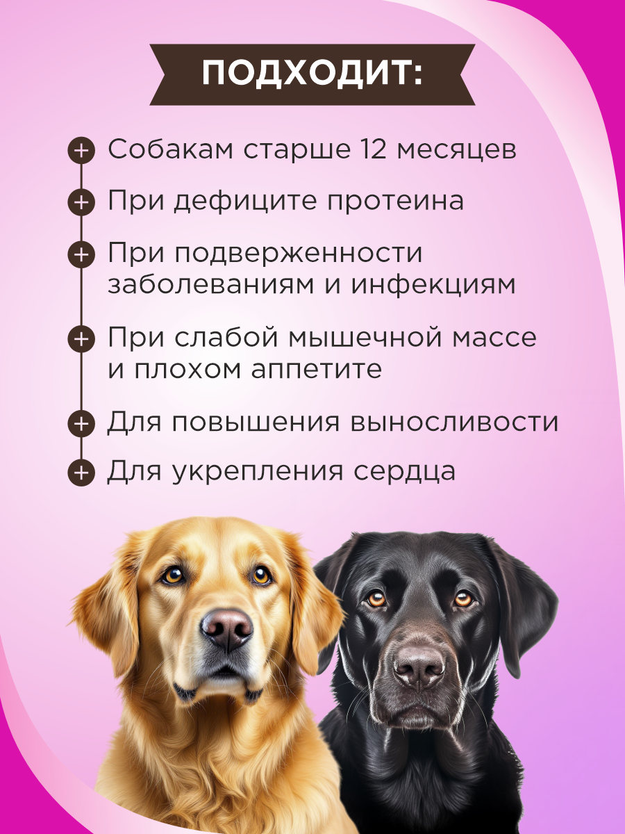 Полезное лакомство для собак GOODR DOG Здоровье и энергия 90 таблеток - фото 2