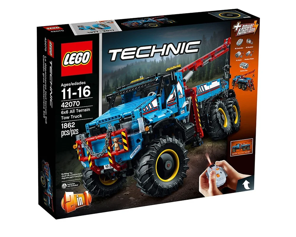 Конструктор LEGO Technic 42070 1862 дет. - фото 3