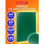 Папка на кольцах Brauberg А4