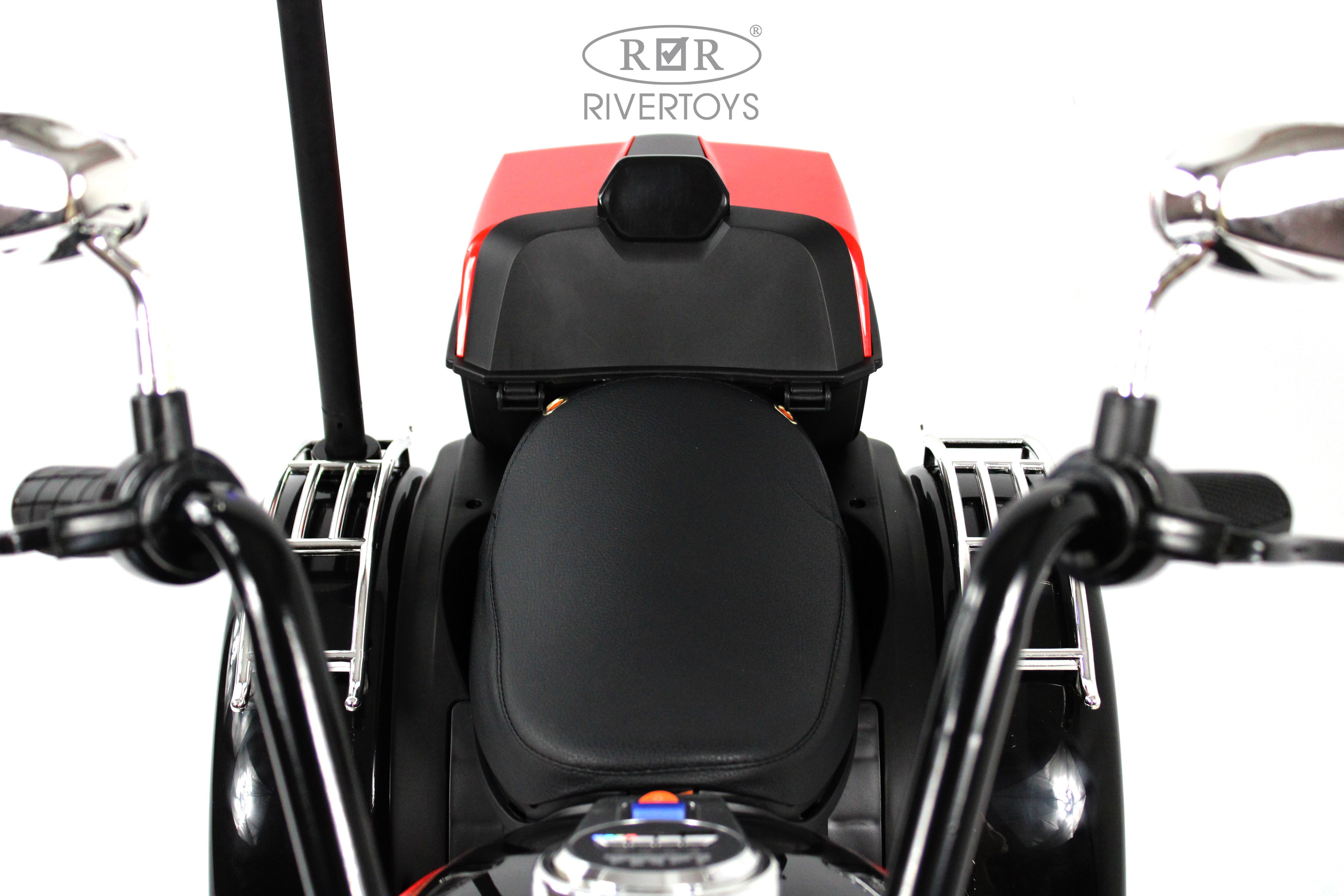 Электромобиль RIVERTOYS K003PX-RED - фото 8