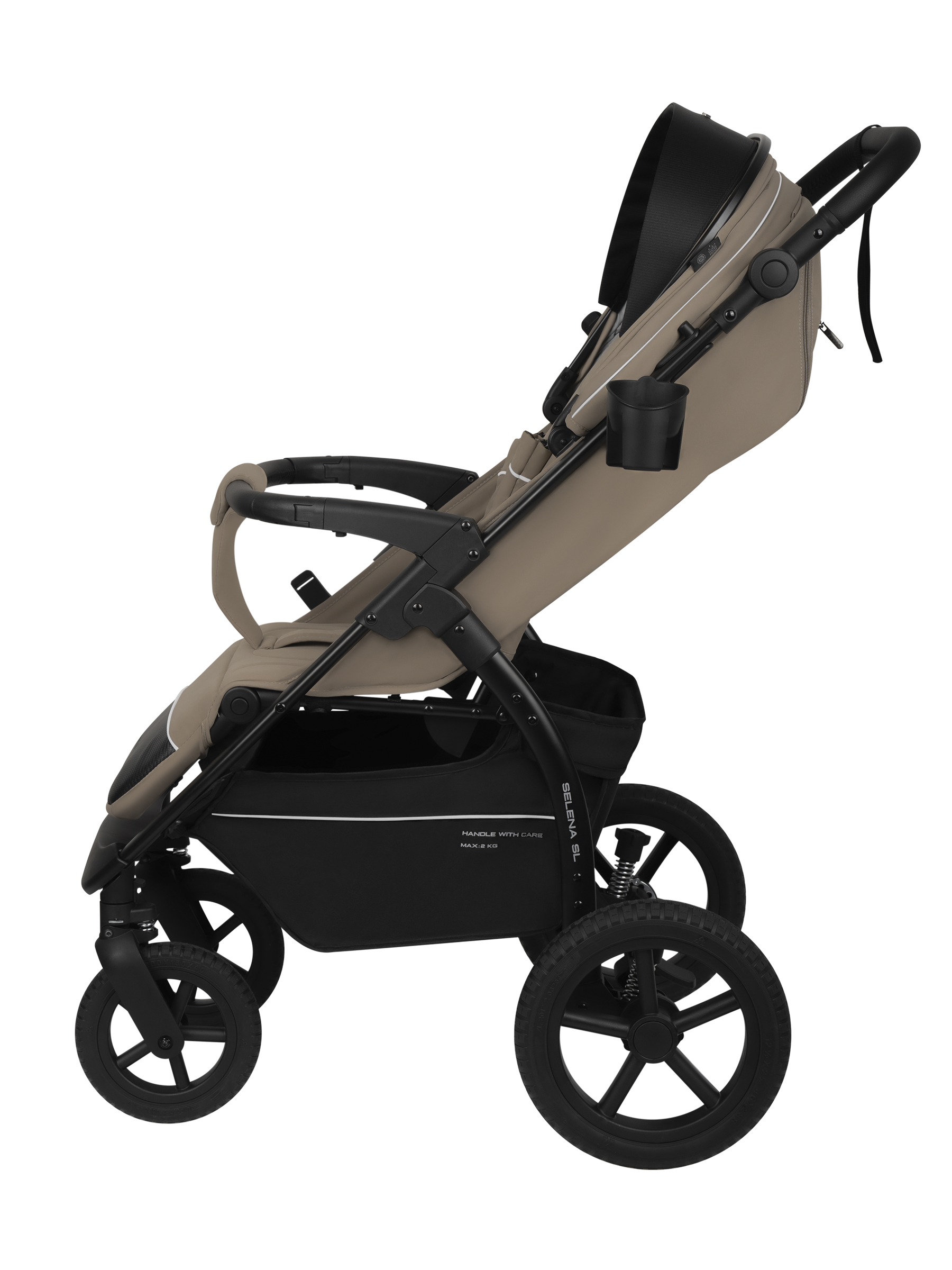 Коляска прогулочная JOVOLA Selena SL, бежевый - фото 6