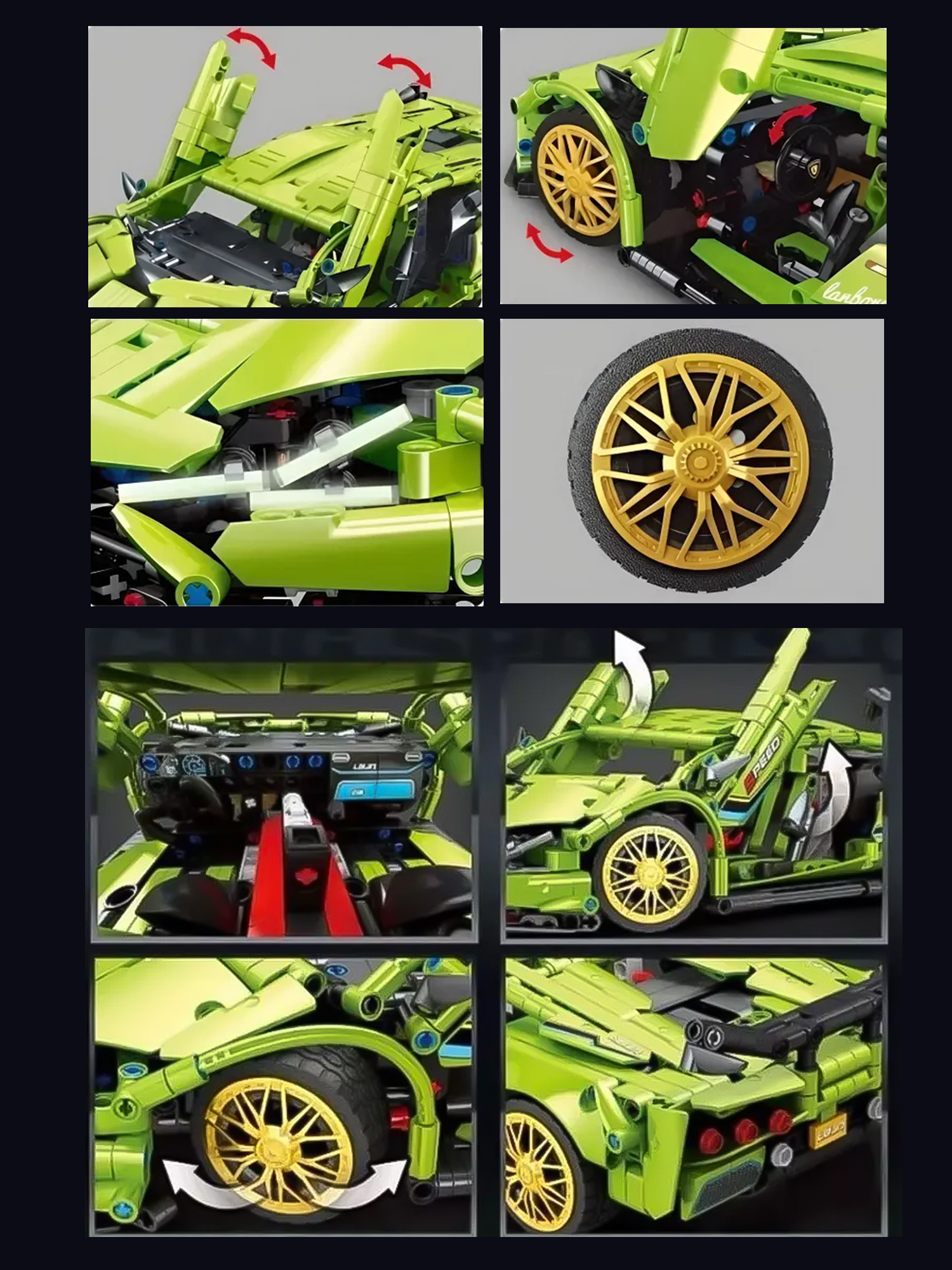 Конструктор Madliani 1273 дет. - фото 3