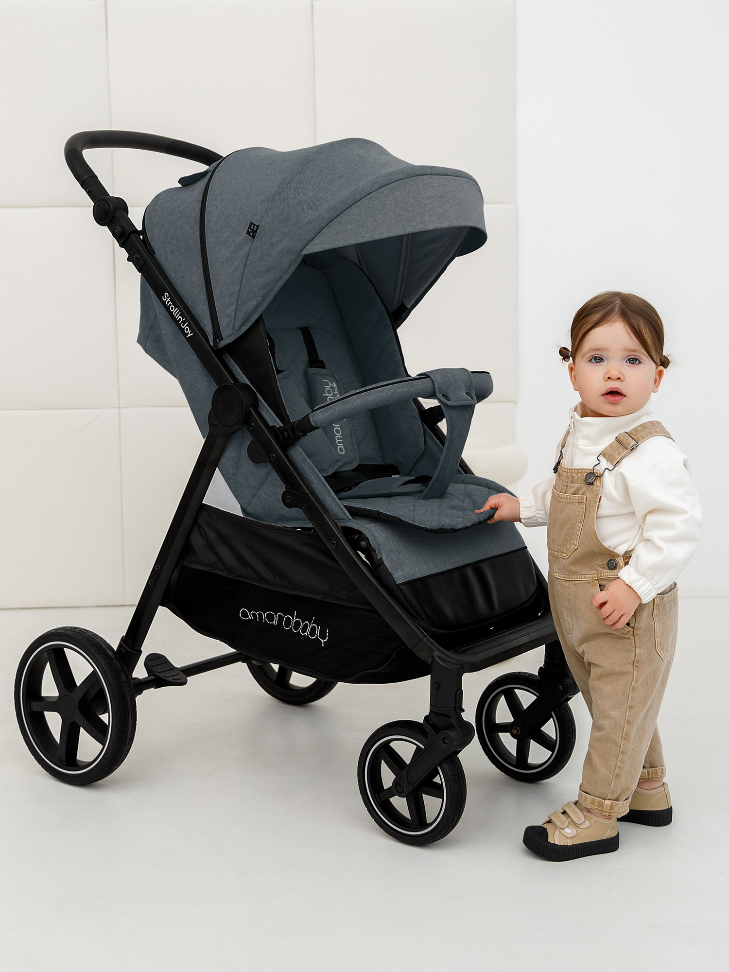 Коляска прогулочная Amarobaby StrollinJoy - фото 27