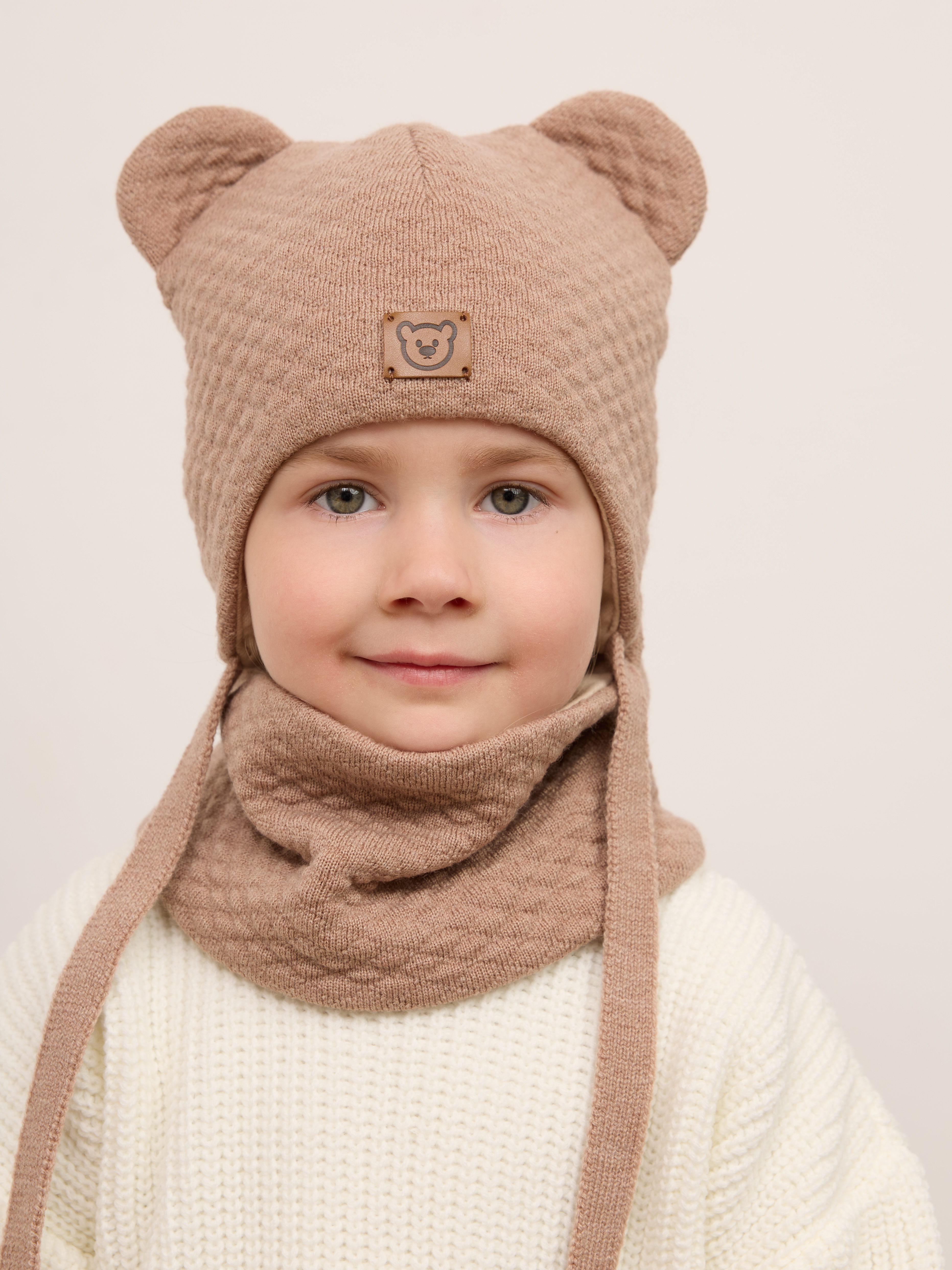 Шапка и снуд Starkoff Kids Д701812 - фото 1