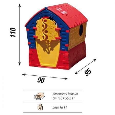 Домик PalPlay Лилипут 95х90х110 см