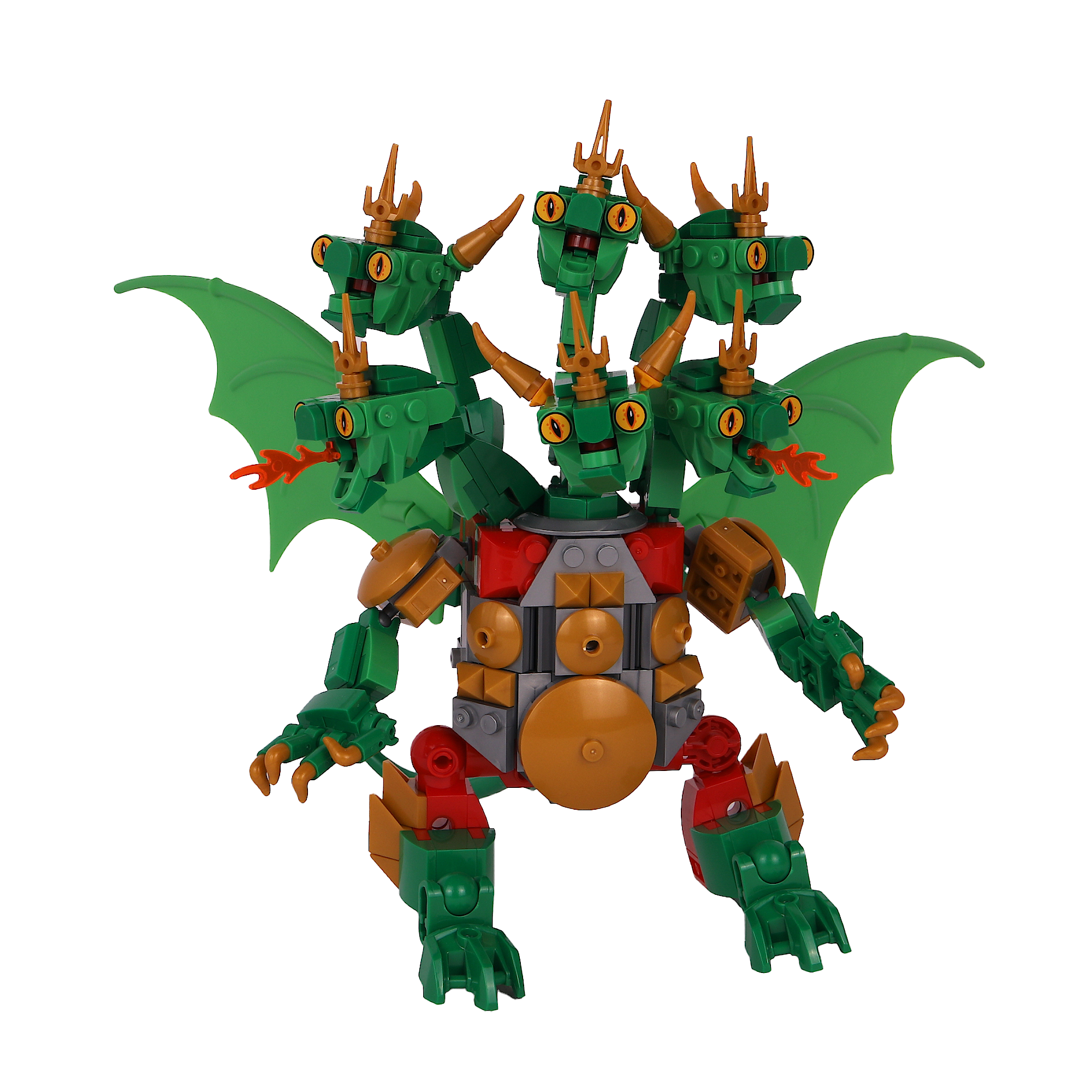 Конструктор brick labs Чудо-Юдо из сказки про Ивана 1319 дет. - фото 2