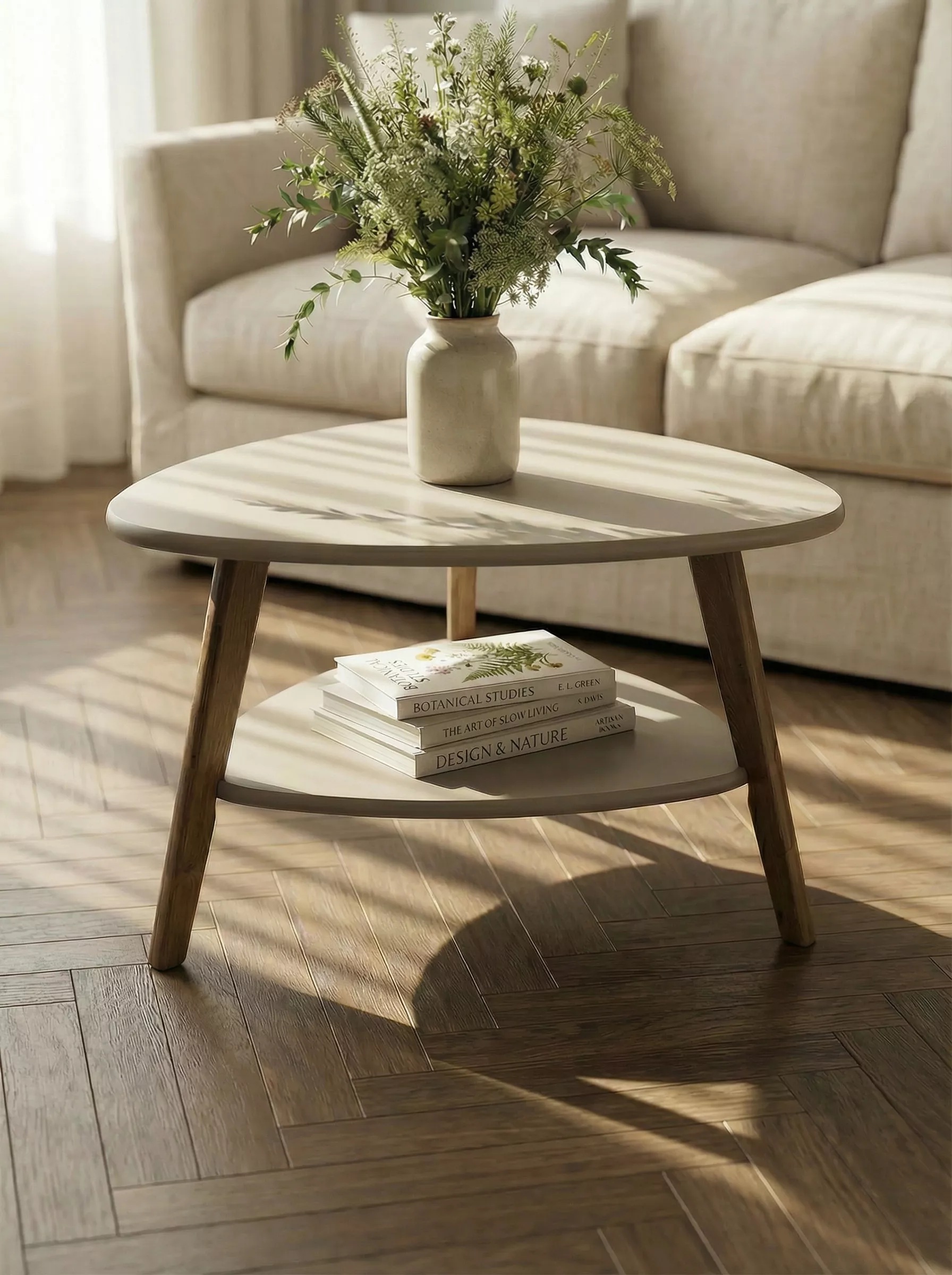 Изображение товара Журнальный столик КАЛИФОРНИЯ Бруклин Латте - современный дизайн для гостиной