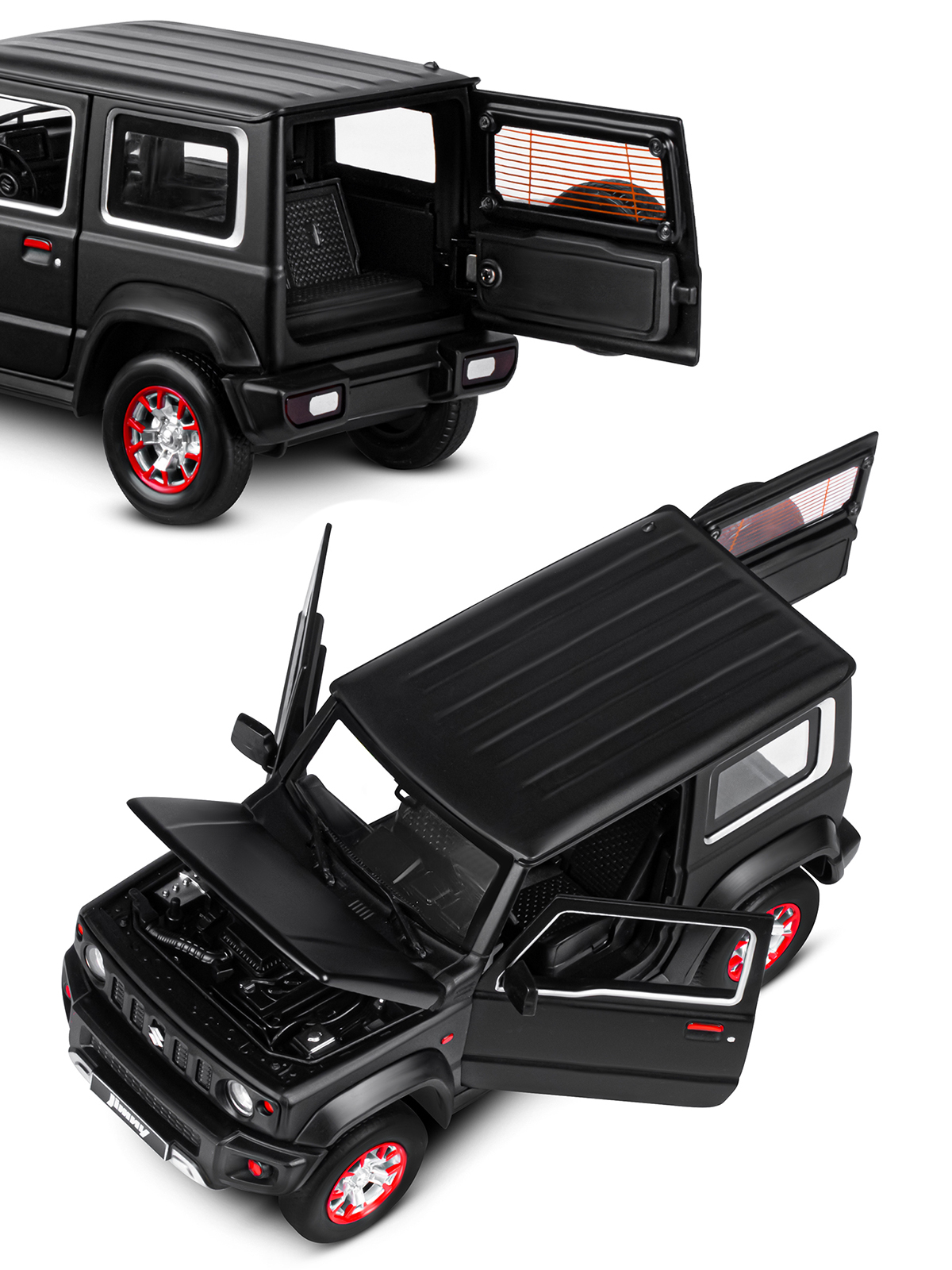 Внедорожник АВТОпанорама Suzuki Jimny 1:18 JB1251509 - фото 11