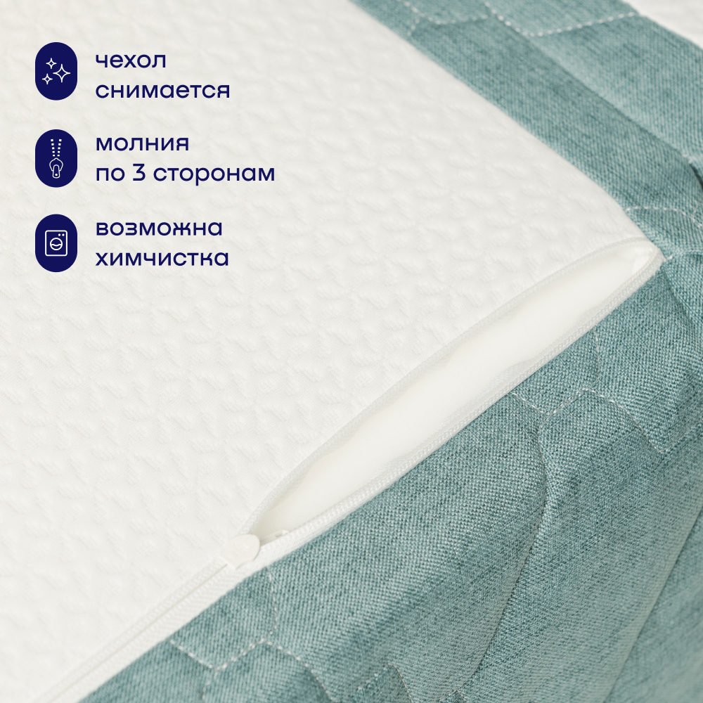 Диван buyson BuyDream бирюзовый - фото 8