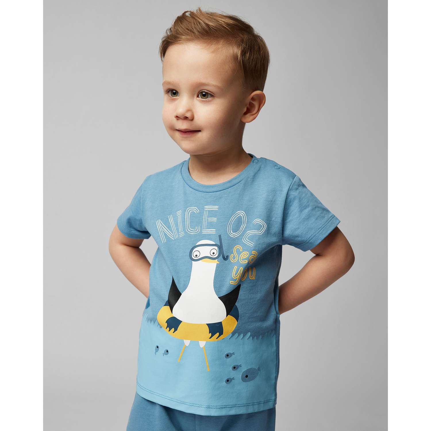 Футболка BabyGo SS24BB07ALBGib-55 - фото 1