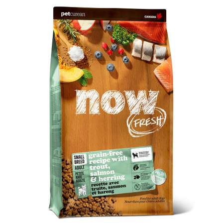 Корм для собак Now Fresh 9.98кг малых пород беззерновой форелью лососем и овощами