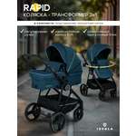 Коляска трансформер JOVOLA RAPID морская волна