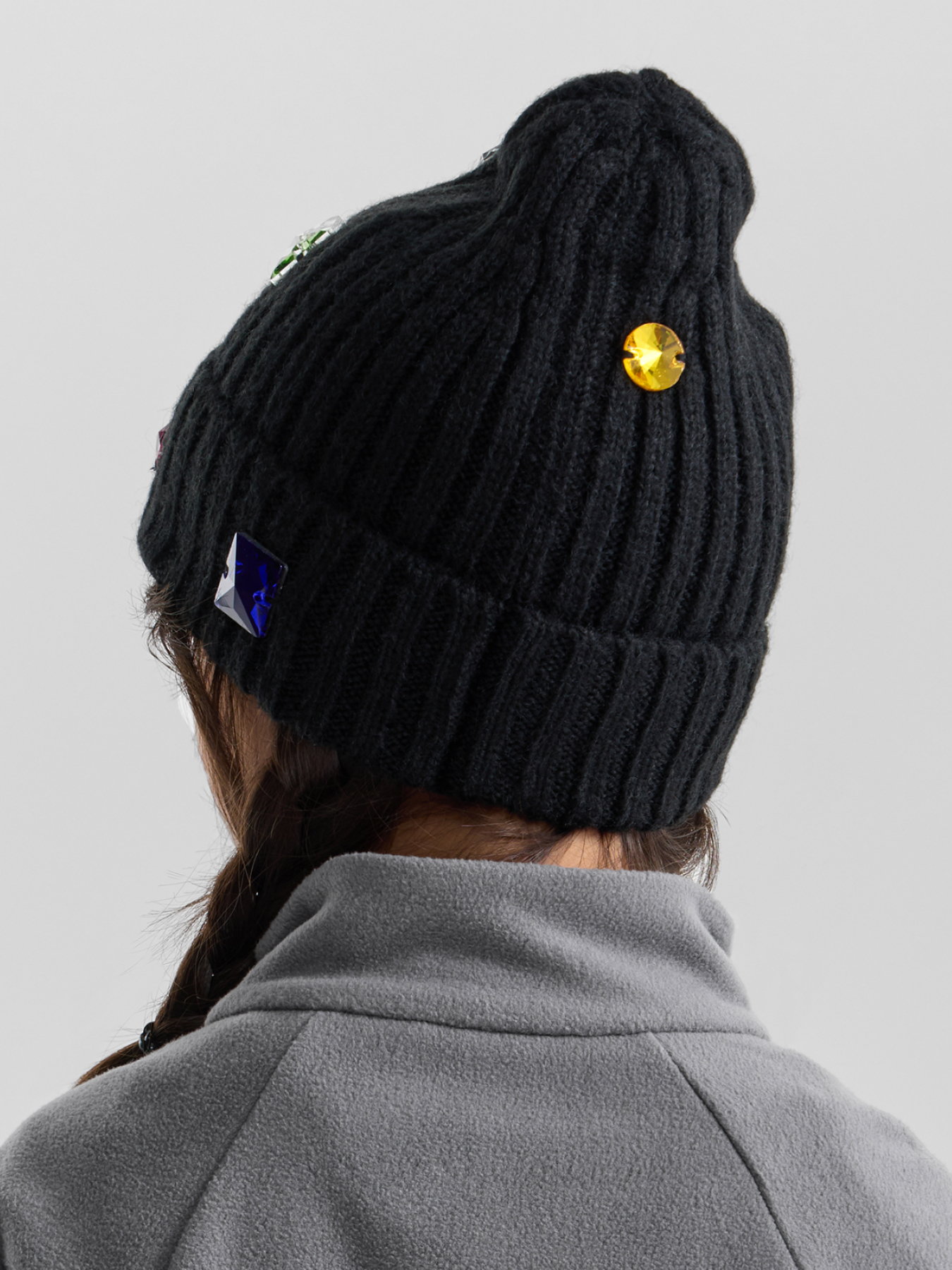 Шапка Happy Baby 89153-0_black - фото 2