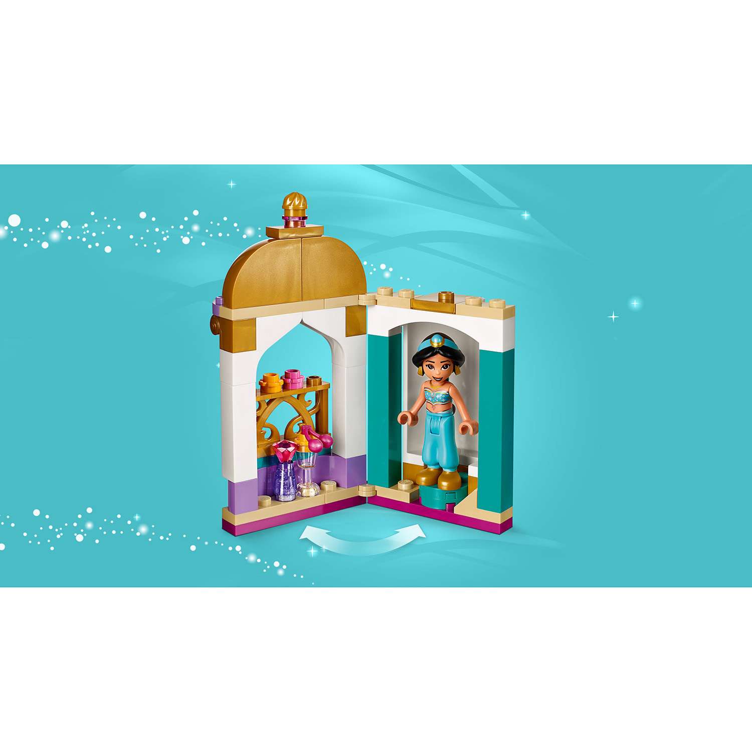 Конструктор LEGO Disney Princess Башенка Жасмин блочный - фото 8