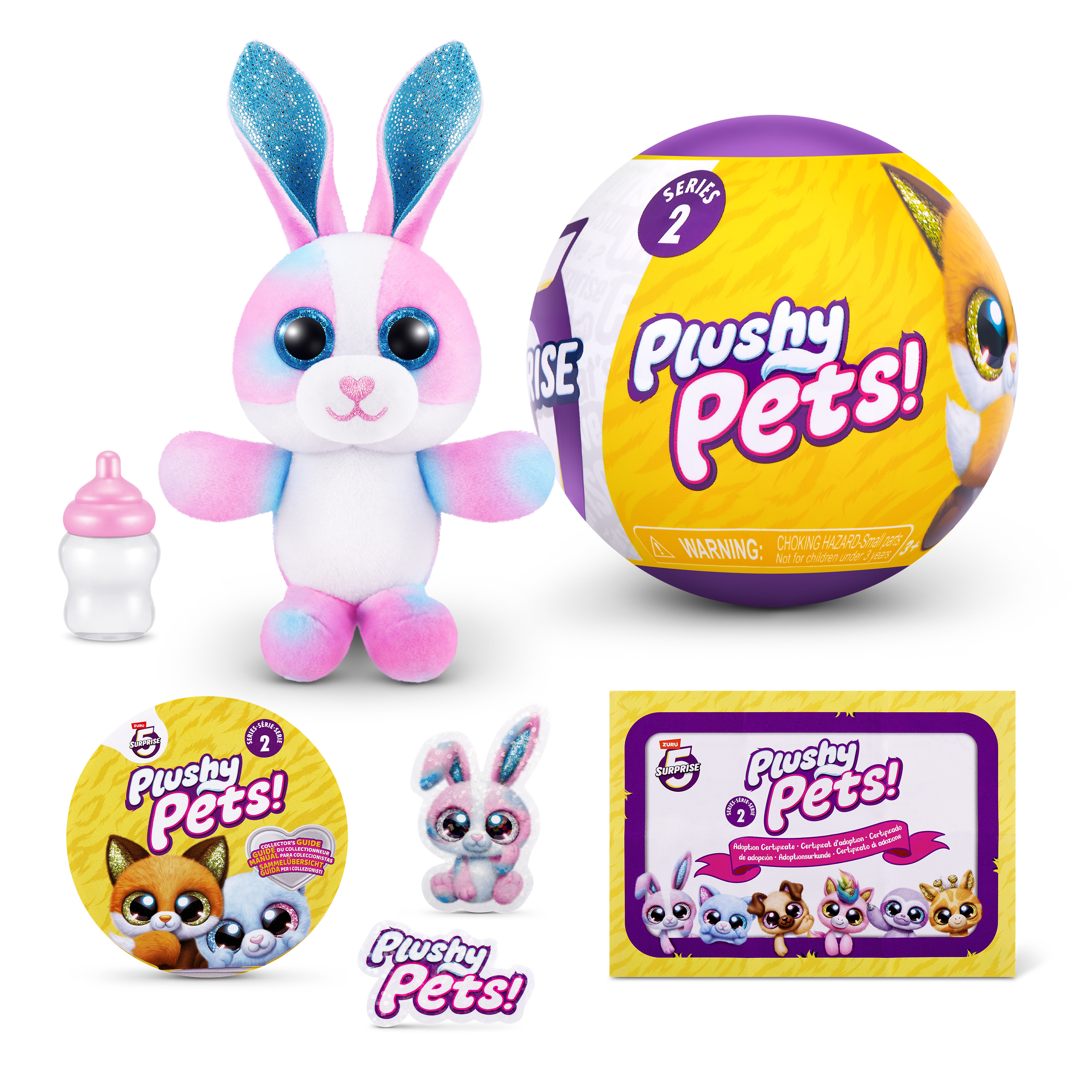 Игровой набор Zuru 5 surprise Plushy pets - фото 9