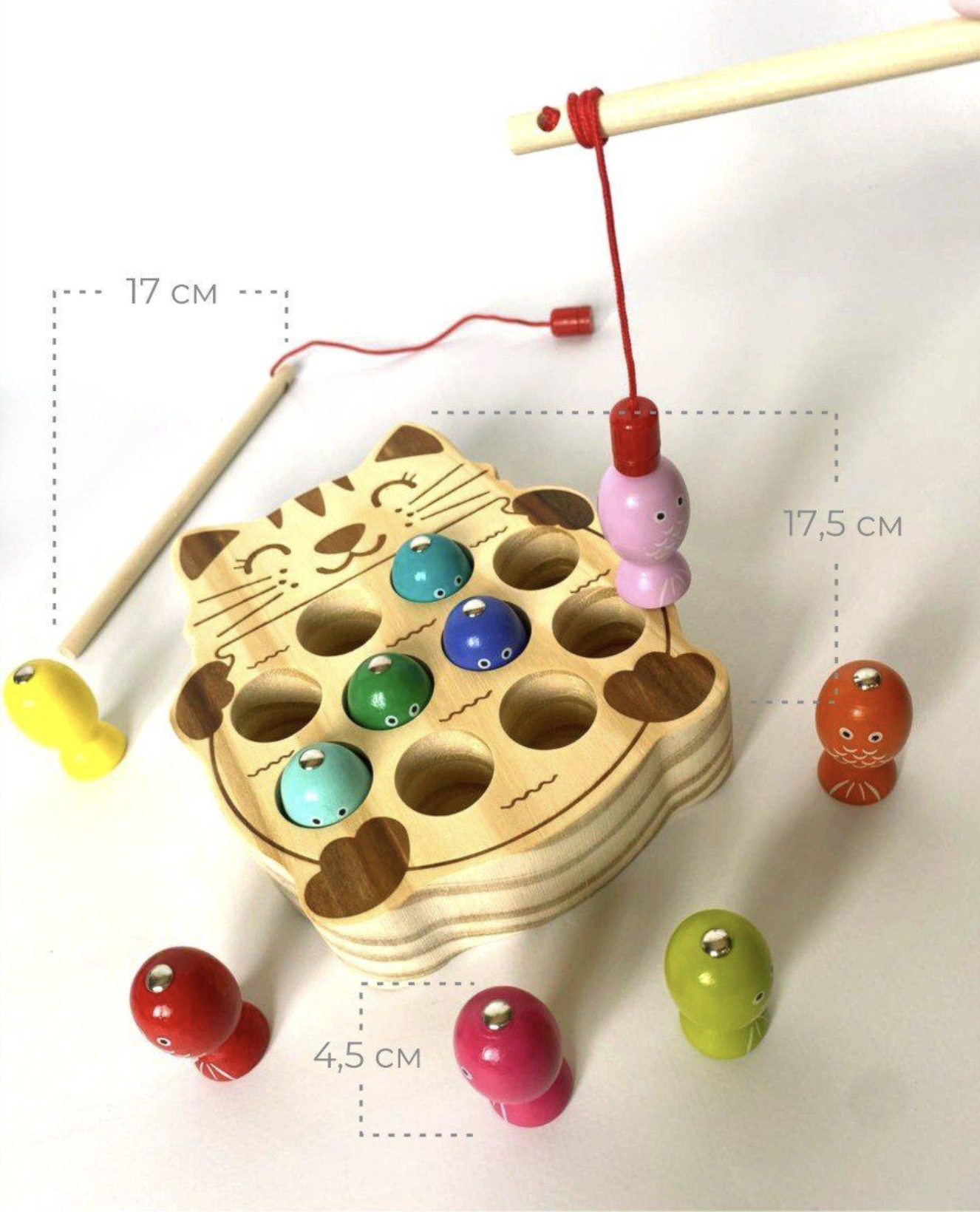 Игрушка AUKKA сортер Монтессори - фото 1