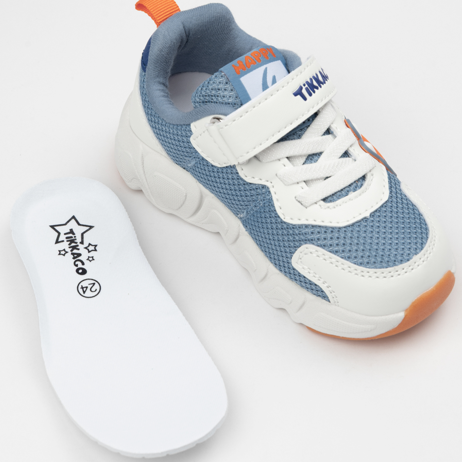 Кроссовки TikkaGo 4E01_2574_white-blue - фото 4