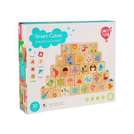 Игрушка Lucy and Leo кубики Английский алфавит