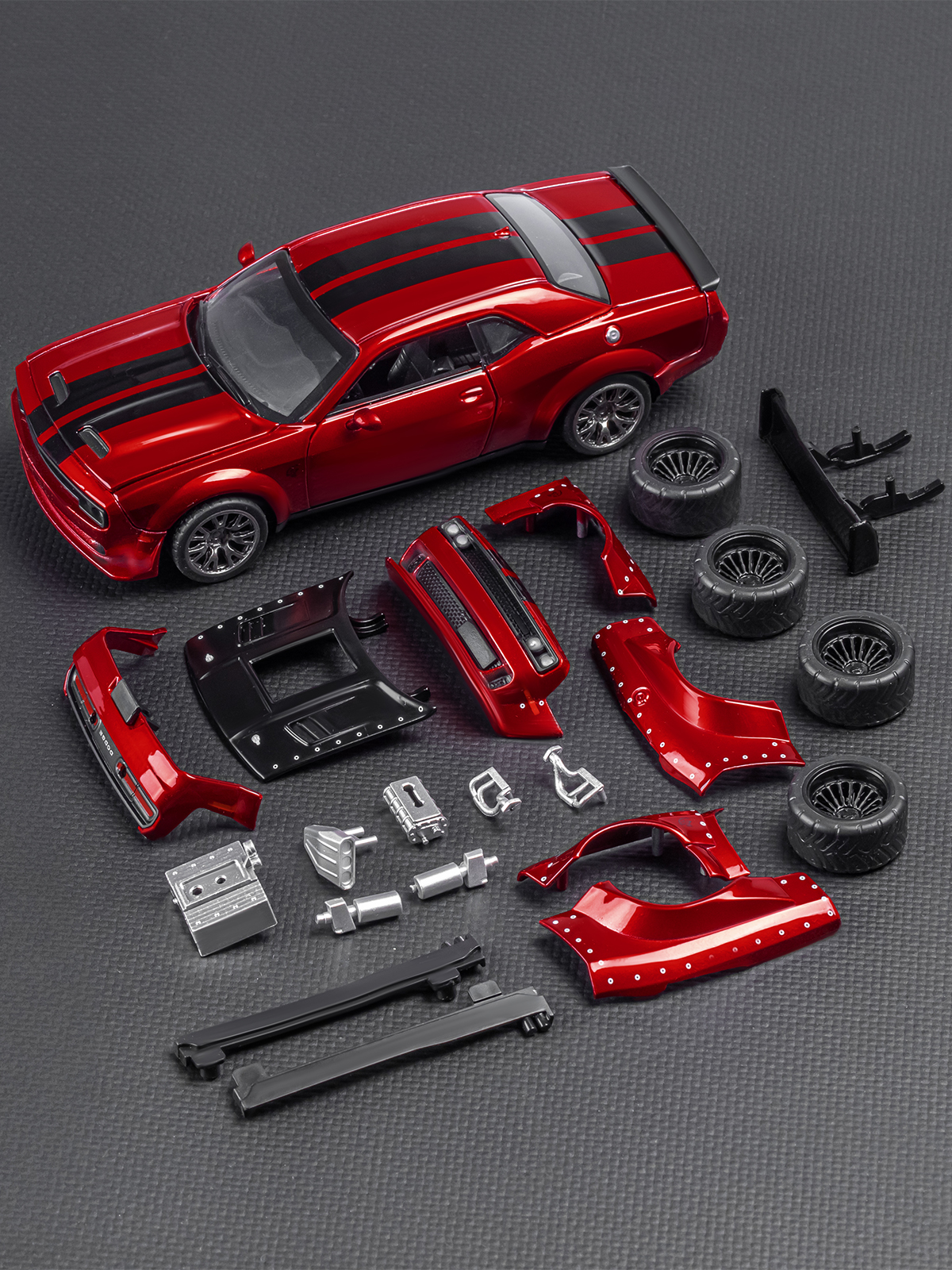 Автомобиль АВТОпанорама Dodge Challenger SRT Jailbreak 1:36 JB1251729 - фото 42