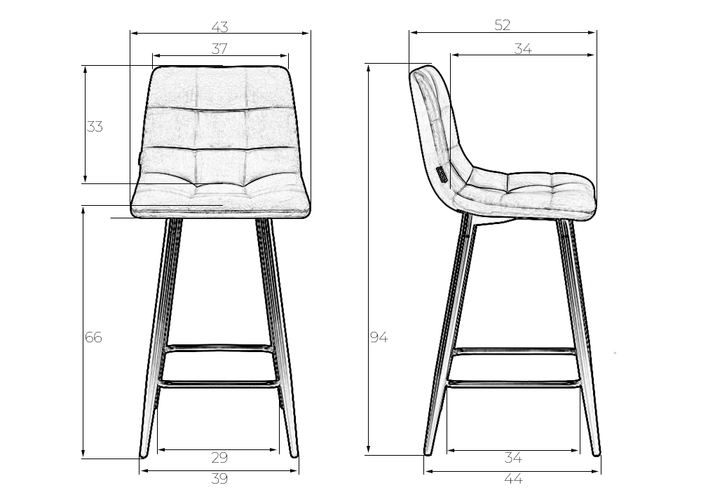 Стул DOBRIN OLIVIA - фото 8