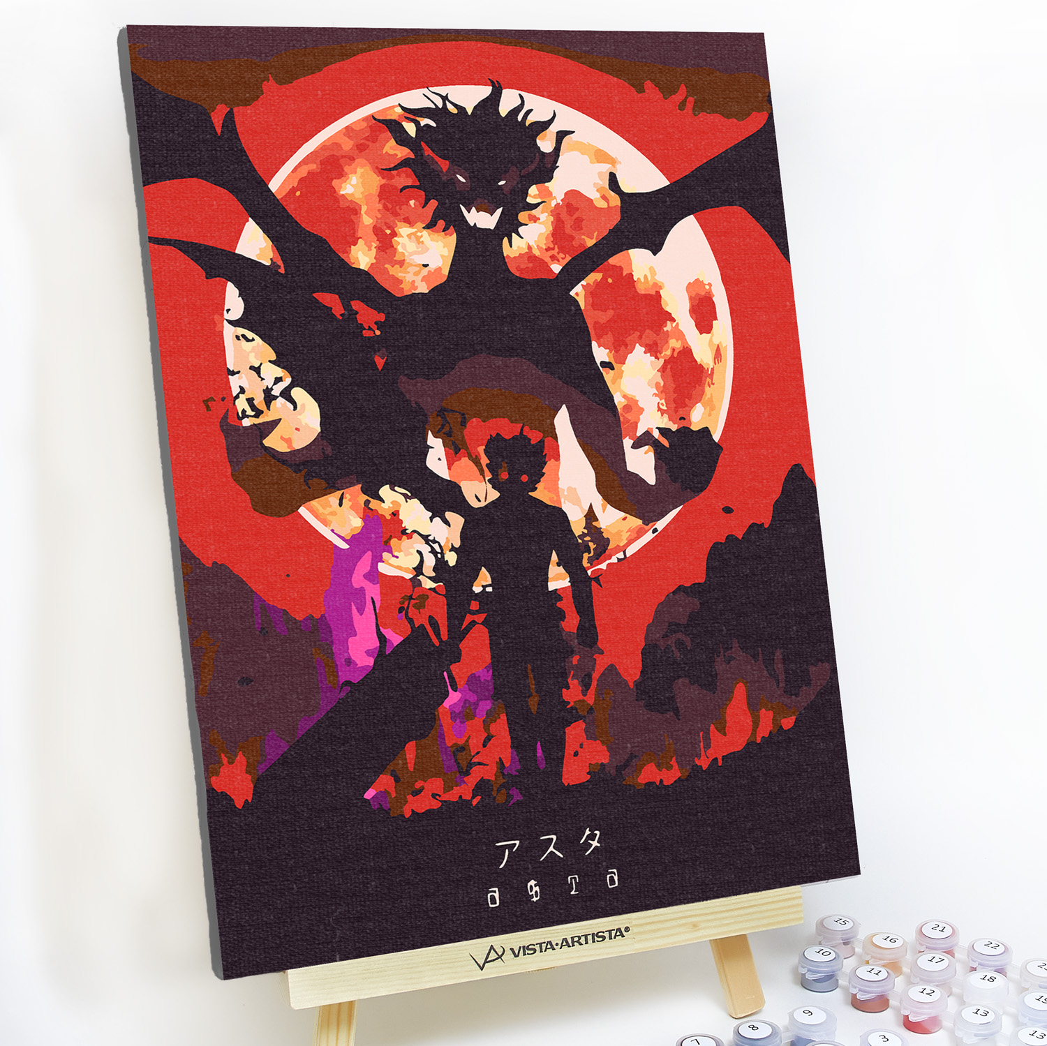 Картина по номерам Red Panda - фото 1