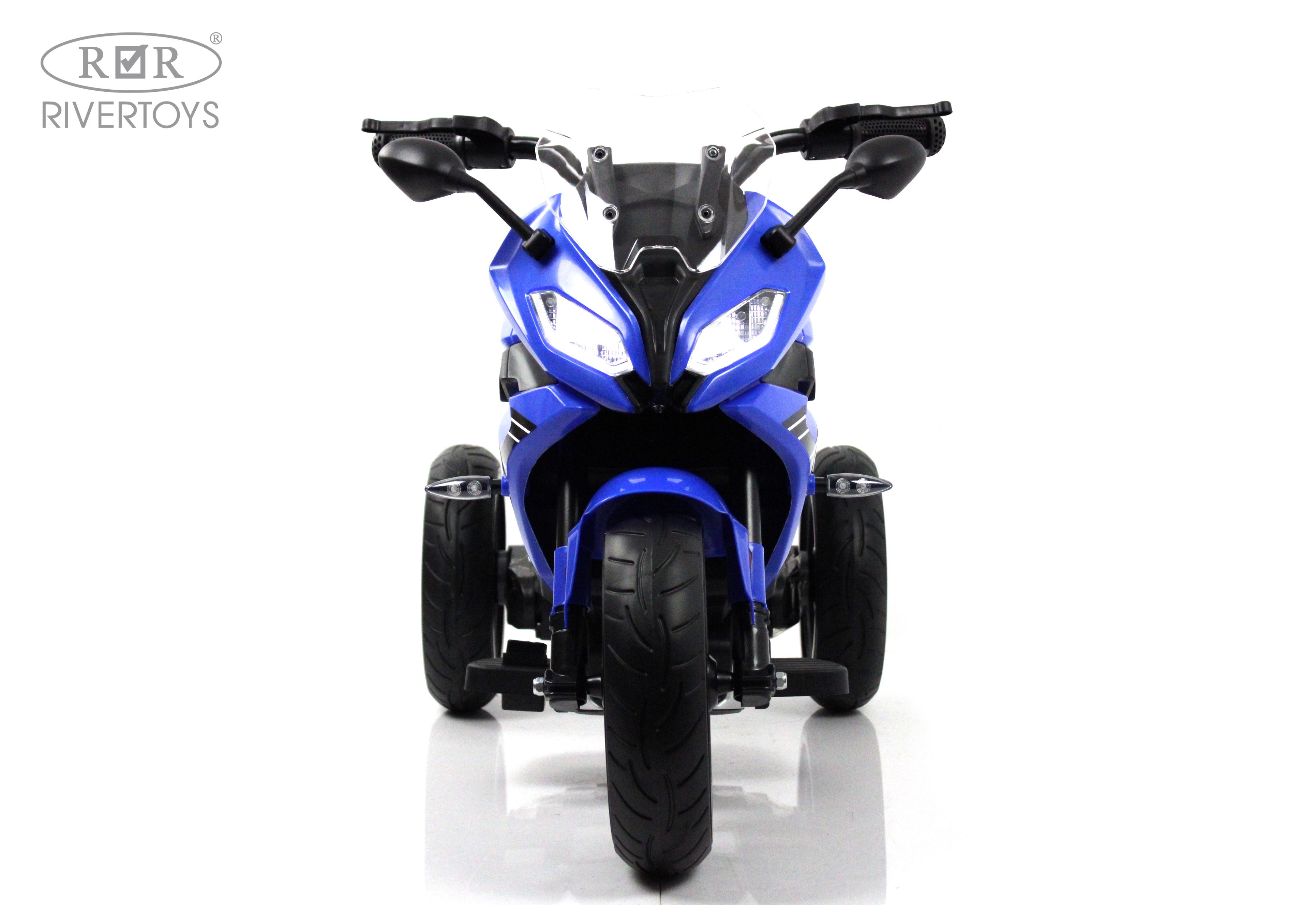 Электромобиль RIVERTOYS Z333ZZ-BLUE - фото 4