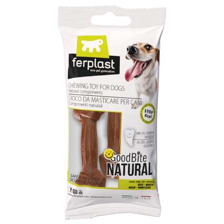Игрушка-кость для собак Ferplast Goodbite natural XS 2шт 88720912