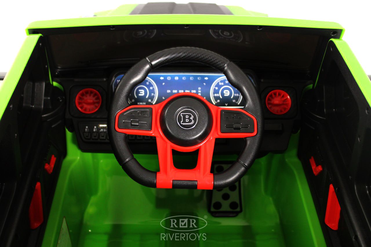 Электромобиль RIVERTOYS Mercedes Z999ZZ-GREEN С пультом ДУ - фото 5