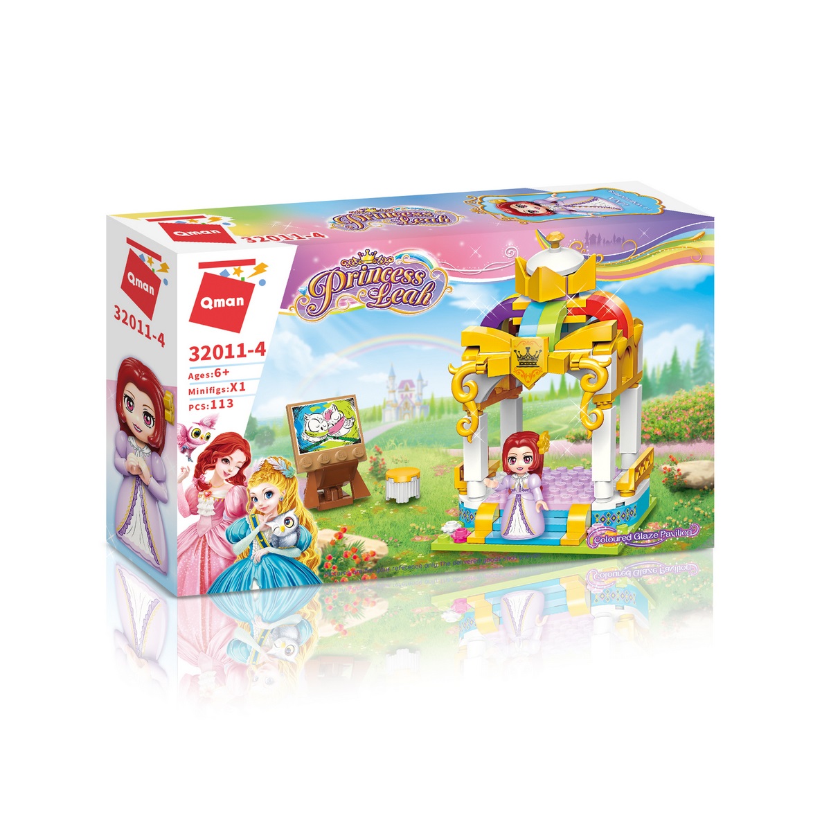 Конструктор QMAN Принцесса Лея Арка художницы - фото 1