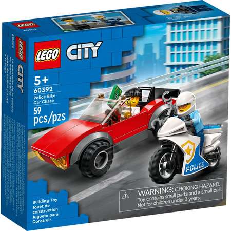 Конструктор LEGO City Полицейская погоня блочный