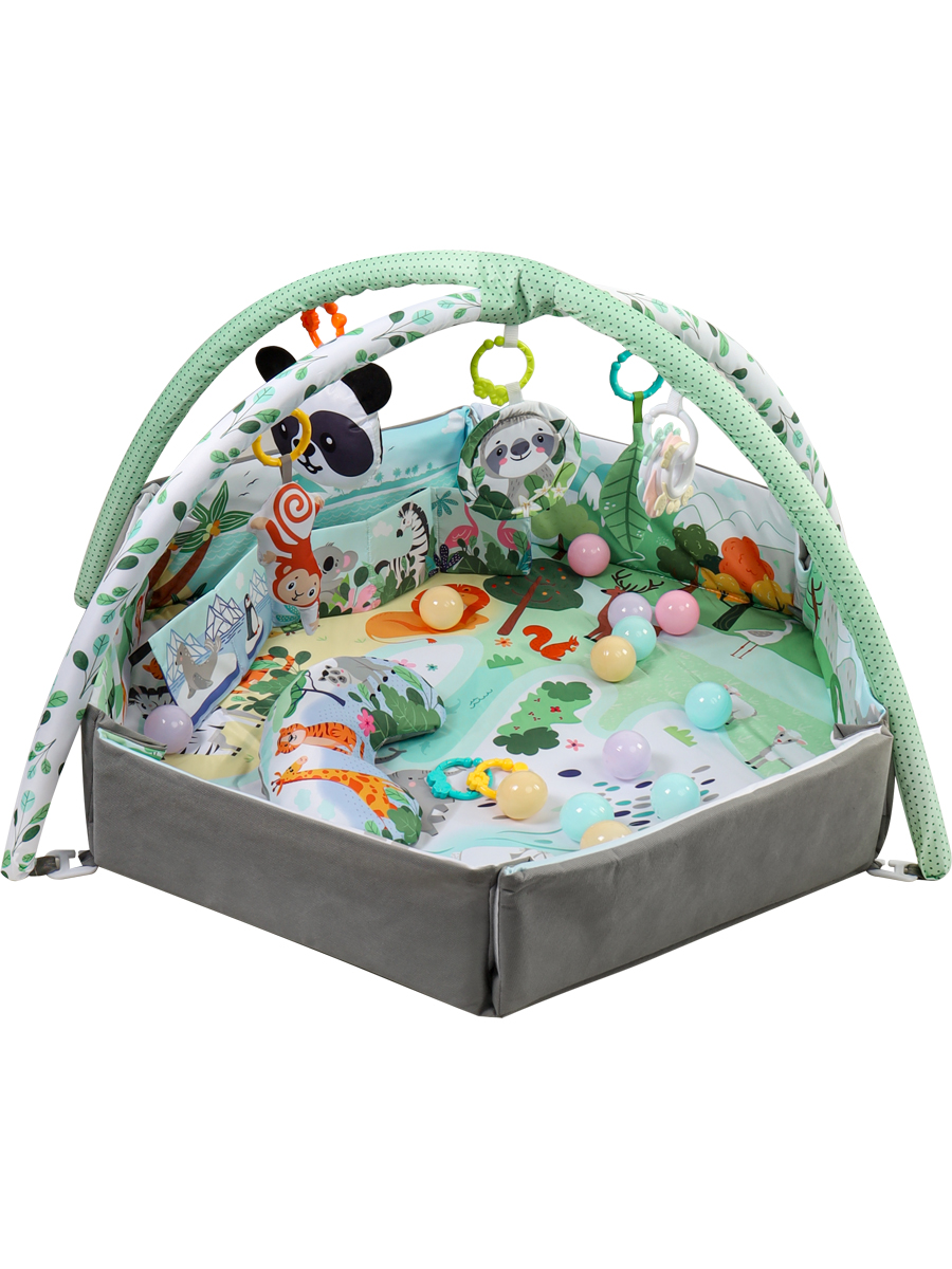 Коврик Рыжий кот с дугами, трансформер - фото 6