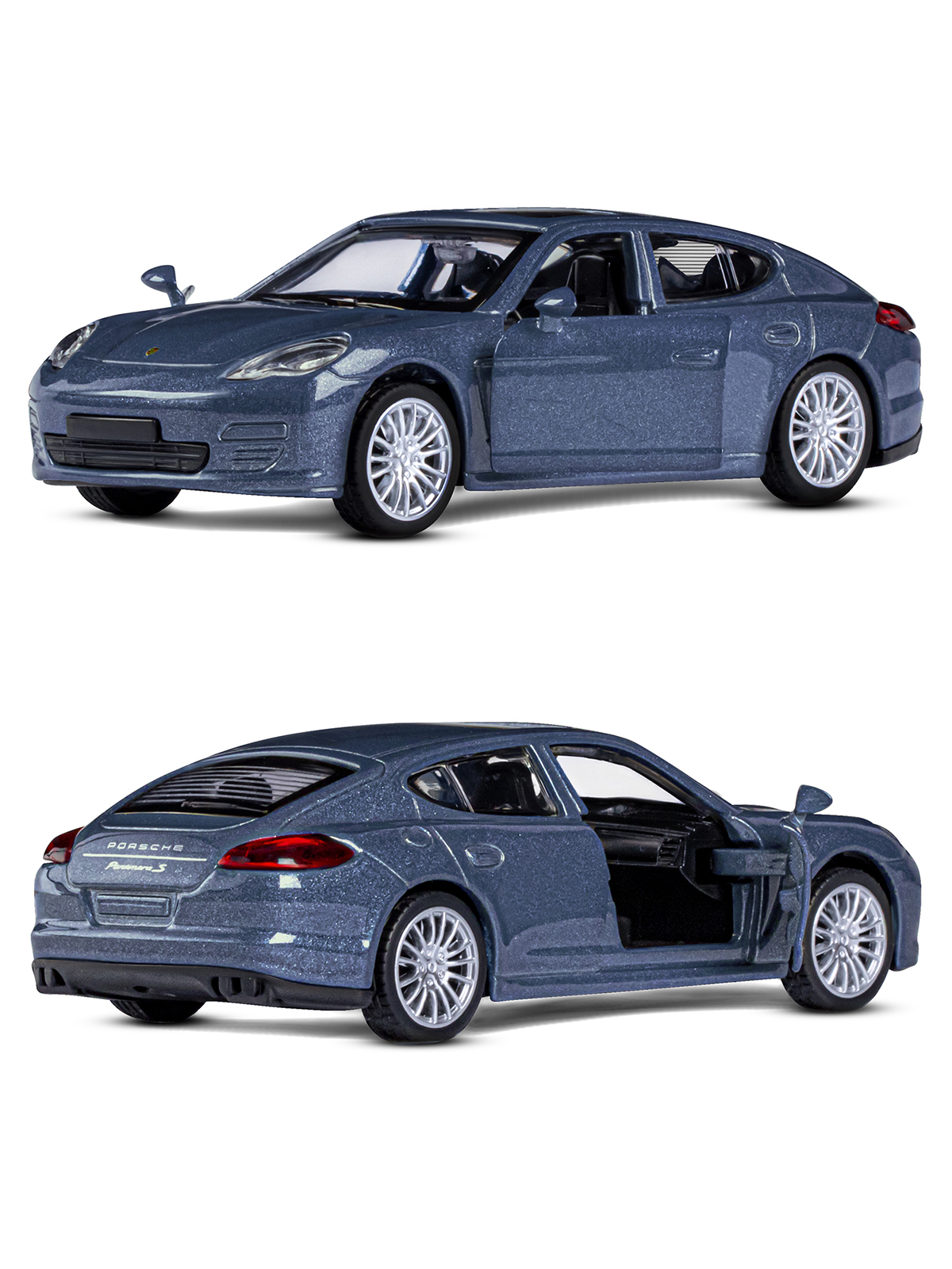 Автомобиль АВТОпанорама Porsche Panamera S 1:43 JB1200190 - фото 7