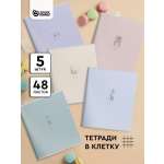 Общая тетрадь SCHOOLFORMAT клетка 5 шт.