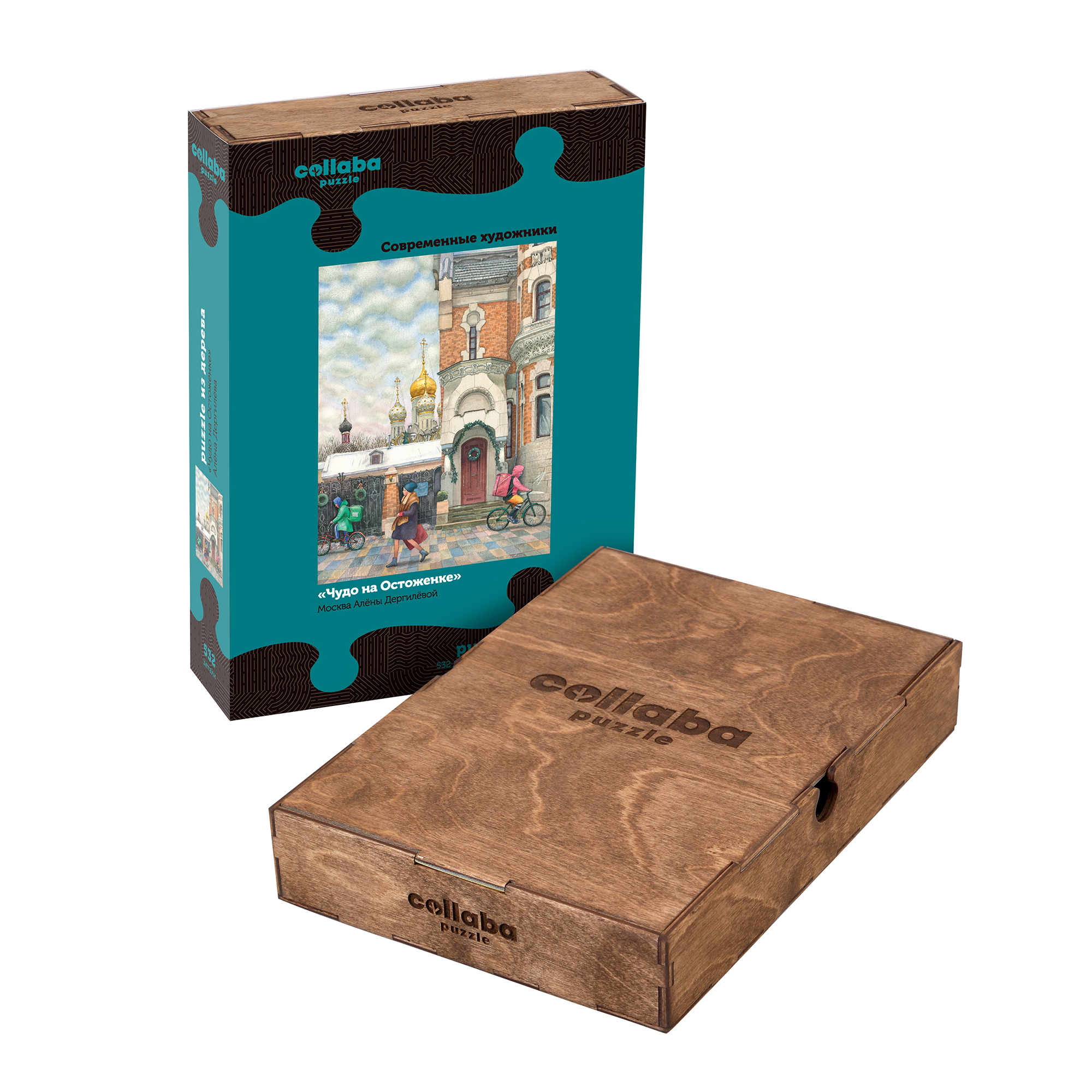 Пазл Collaba puzzle деревянный - фото 10