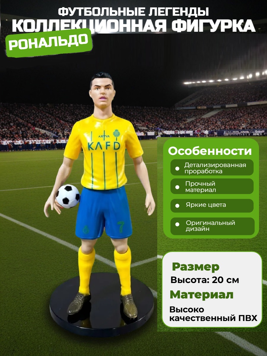 Фигурка ТОТОША Футболист Роналдо 20 см - фото 2