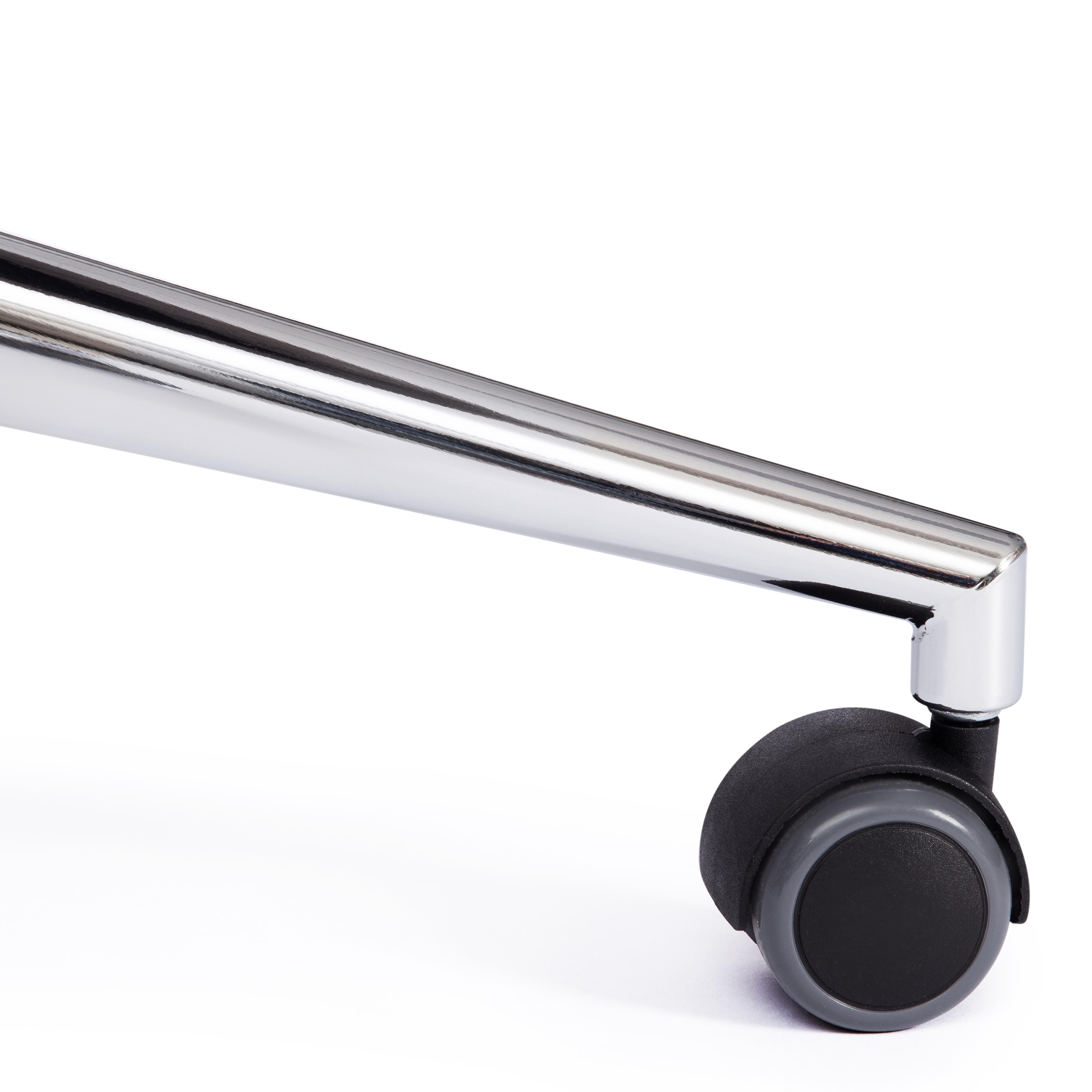 Компьютерное кресло TETCHAIR флок розовый - фото 12