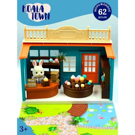 Домик для кукол SHARKTOYS с мебелью