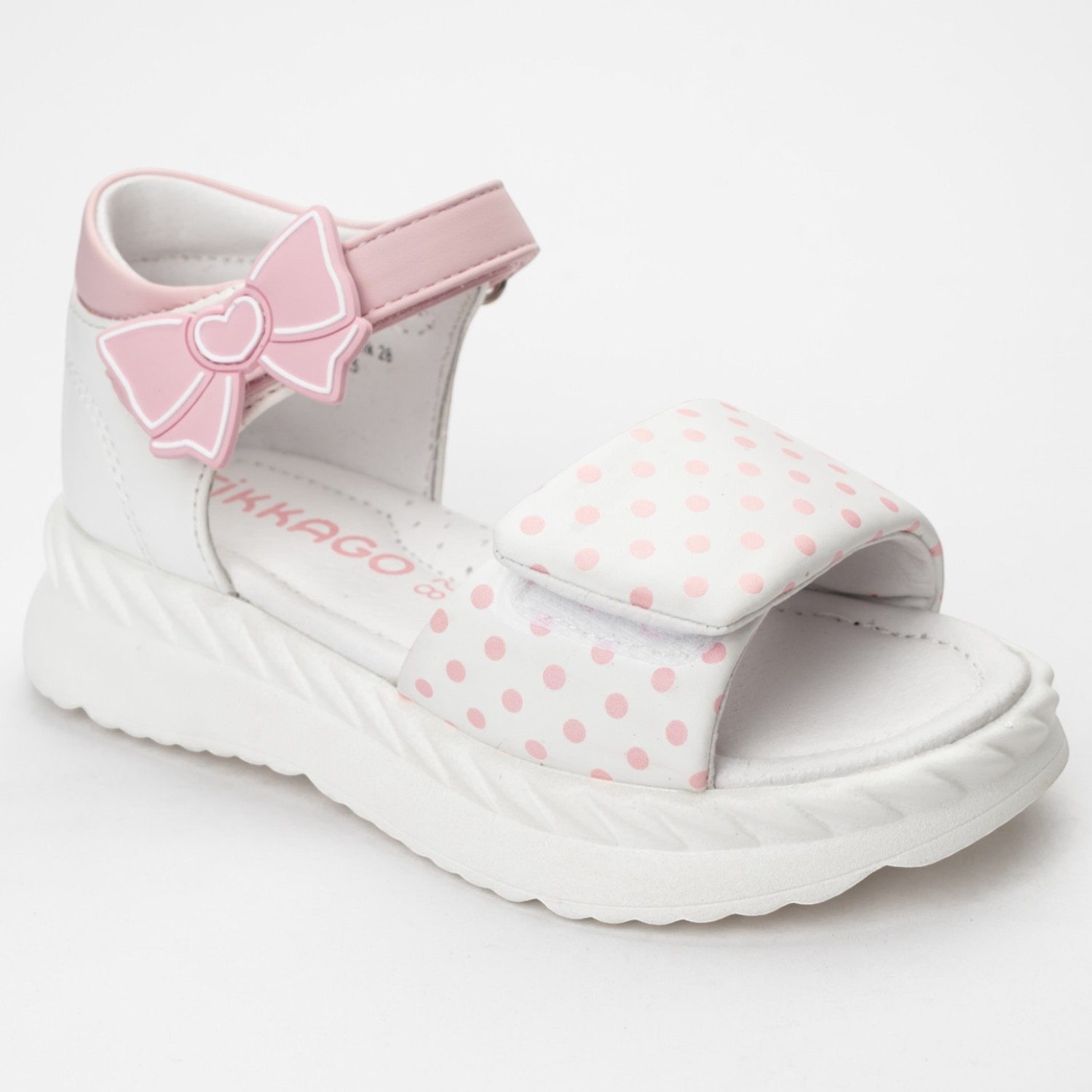 Сандалии TikkaGo 4J12_23519_white-pink - фото 3