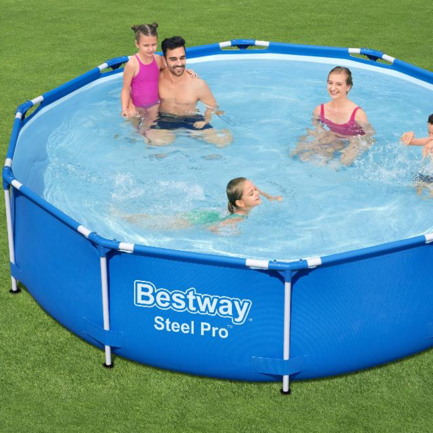 Бассейн каркасный Bestway 56679 Steel Pro 305х76см 4678л с фильтр-насосом - фото 10