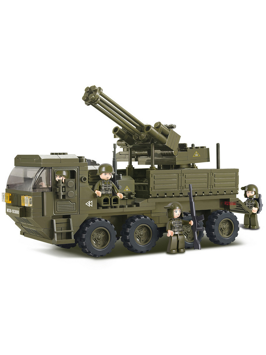 Конструктор SLUBAN Армия 306 дет. - фото 3