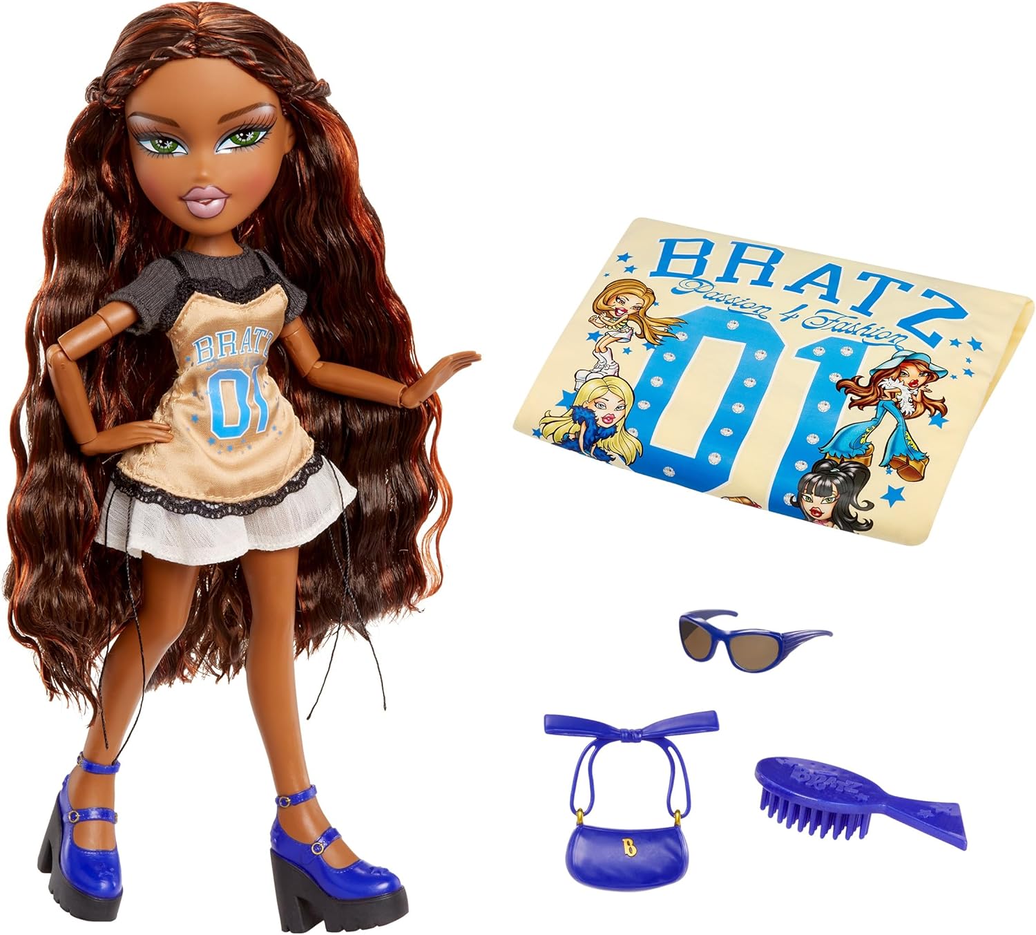 Кукла модельная Bratz Stylin Sasha 544890-EUC - фото 1