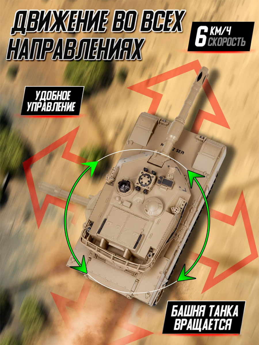 Танк РУ Mioshi Армия - фото 4
