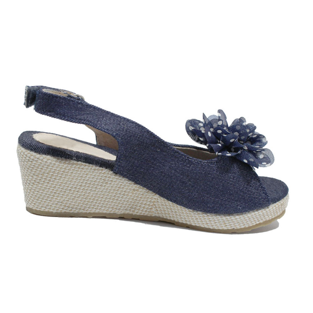 Босоножки Europen 557808/01-01K-СВ EUROPEN Сандалии для девочки,темно-синий - фото 2