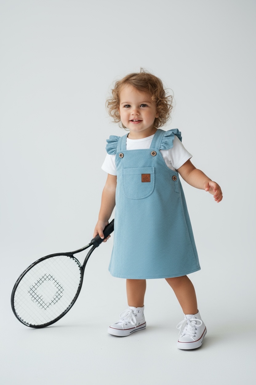 Сарафан Bunnyphant Т018/джинс - фото 1