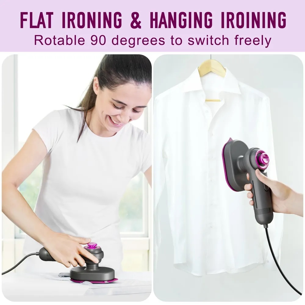 Отпариватель для одежды ручной 23 Вт CASTLELADY Мини портативный утюг дорожный - фото 13